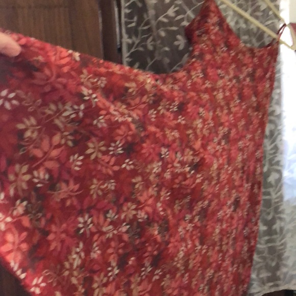 Nine West Silk dress Sz 6 - Picture 8 of 13